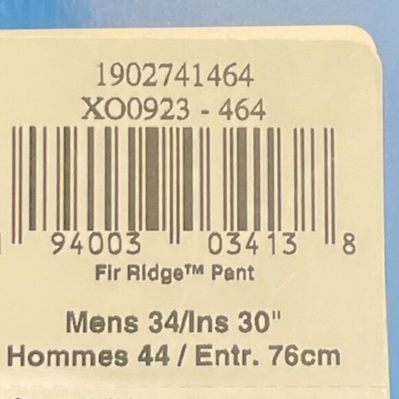 NWT Columbia Omni Shade Fir Ridge Hiking Outdoor Trail Pants 34x30 50 UPF - Picture 8 of 8